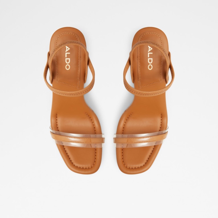 Sandalias De Cuña Bodish De Aldo Fashion Con Tacón De Cuña Beige Oscuro