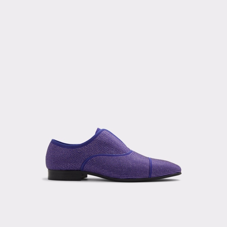 Morado Oscuro Moda Aldo Recién Llegado Mocasín Bolívar