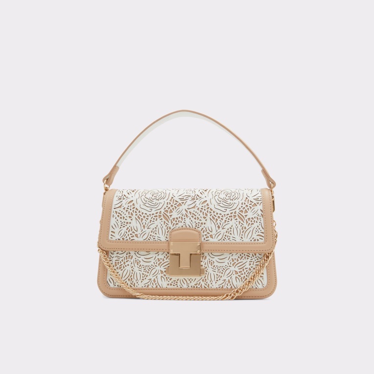 Agotado Bolso De Hombro Botannax Blanco Moda Aldo