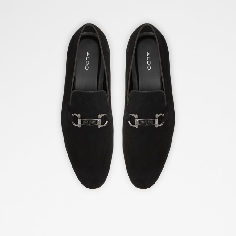 Pajarita De Ante Sintético Negro De Moda Aldo