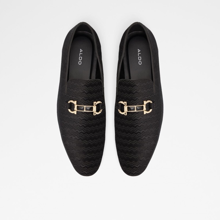 Aldo Negro Textil Terciopelo Moda Nueva Llegada Corbatín