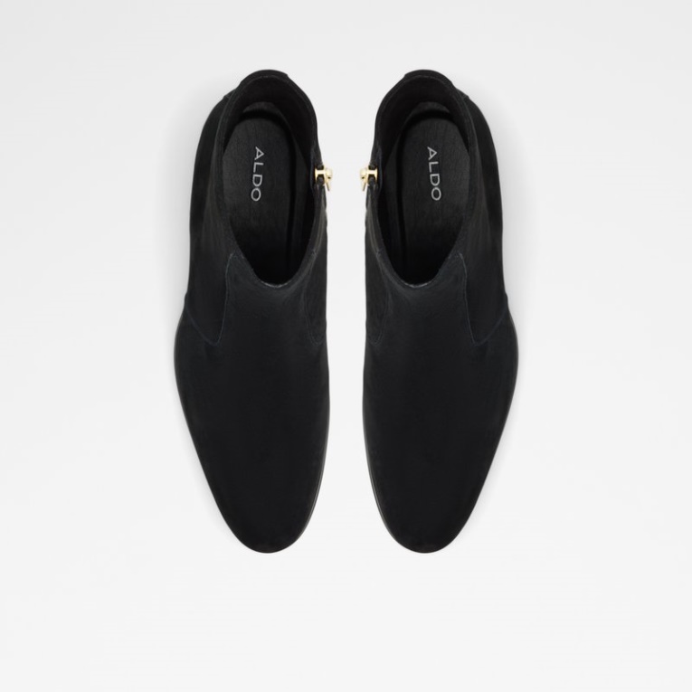 Negro Cuero Ante Moda Aldo Brahm