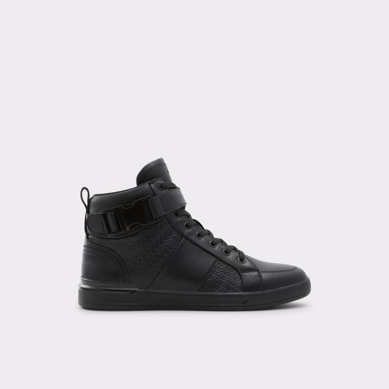 Moda Negro Aldo Brauerr High Top Zapatilla Suela De Copa