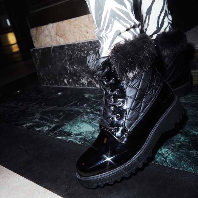 Aldo Breadda Botas De Nieve Suela De Orejeta Moda