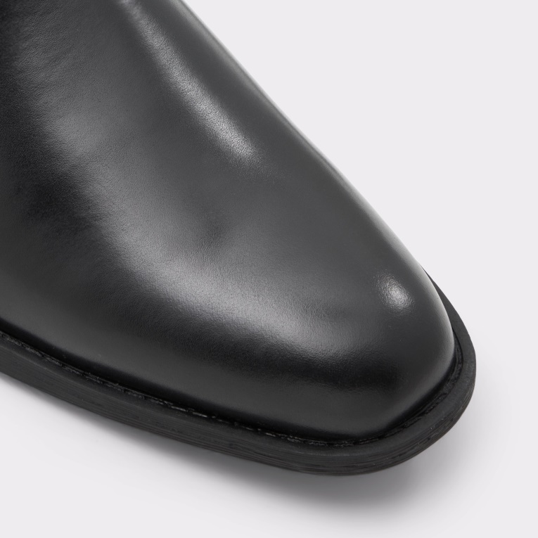 Moda Aldo Nueva Llegada Brodyx Chelsea Bota Negro Cuero Suave