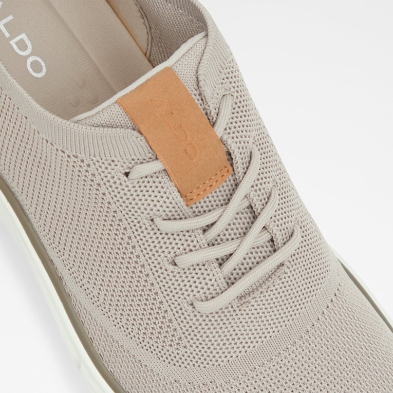 Moda Gris Claro Aldo Bruge Zapato Oxford Jogger Suela