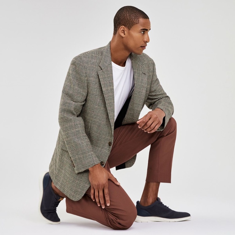 Aldo Fashion Use Oxford Zapato Jogger Suela Azul Marino