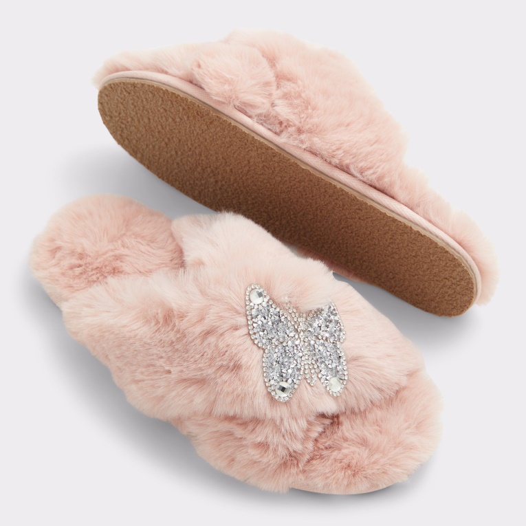 Puf De Mantequilla Aldo Fashion Rosa Claro