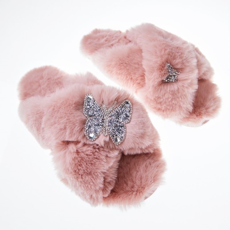 Puf De Mantequilla Aldo Fashion Rosa Claro