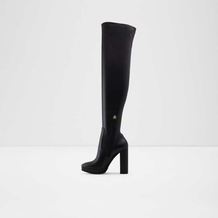 Botas Por Encima De La Rodilla Cadeisa De Aldo Black Fashion
