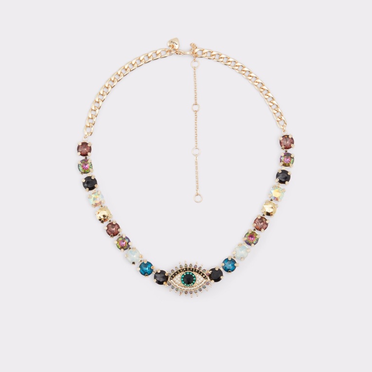 Moda Aldo Cadoreni Collar Verde Oscuro