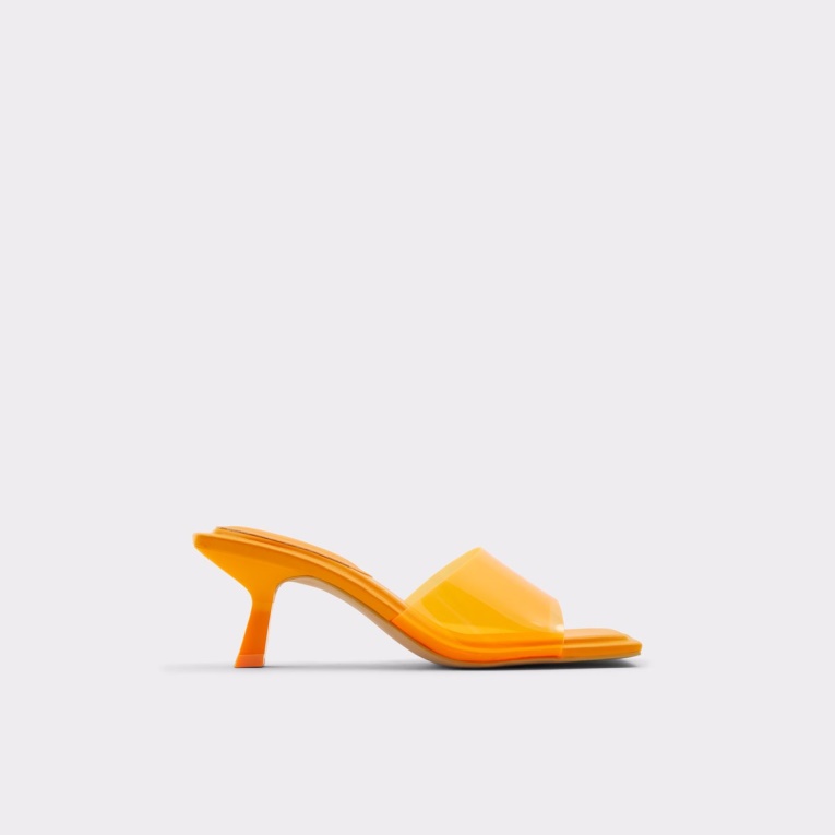 Naranja Cassilia Sandalia De Tacón Alto Tacón De Aguja Moda Aldo