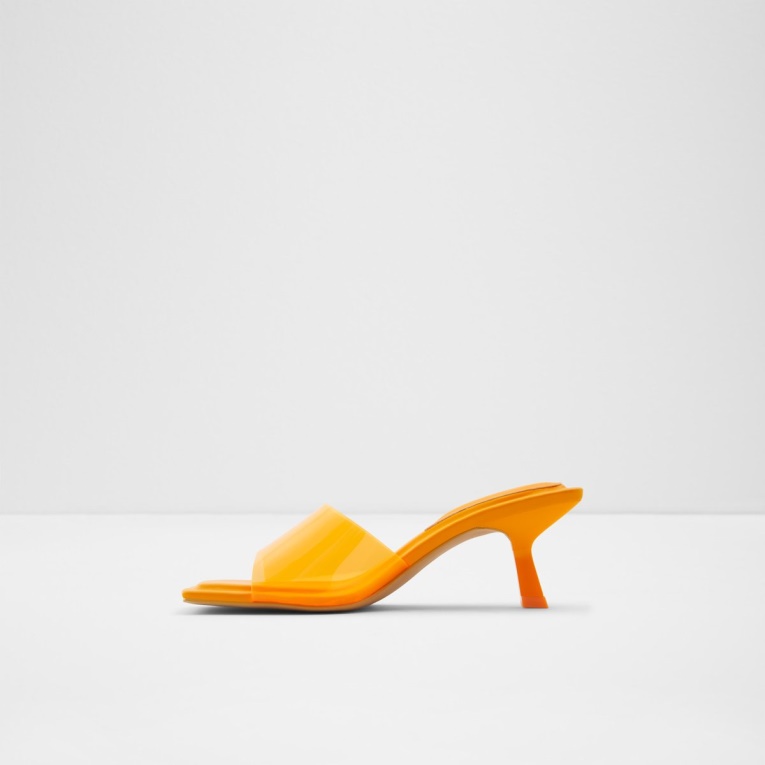 Naranja Cassilia Sandalia De Tacón Alto Tacón De Aguja Moda Aldo