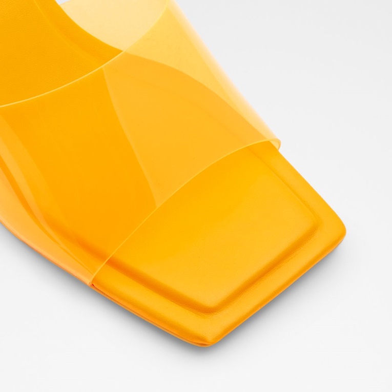 Naranja Cassilia Sandalia De Tacón Alto Tacón De Aguja Moda Aldo