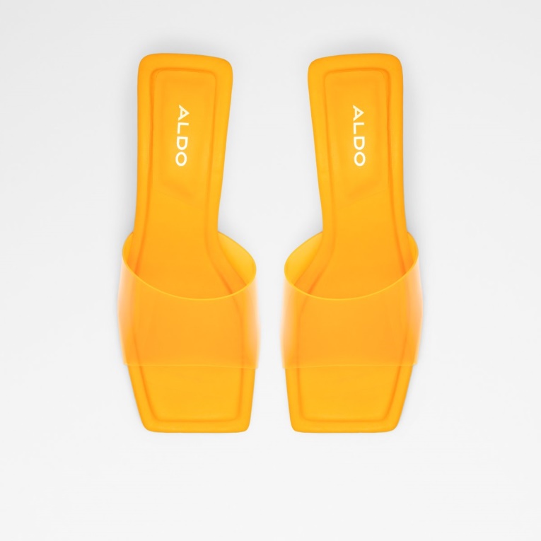 Naranja Cassilia Sandalia De Tacón Alto Tacón De Aguja Moda Aldo