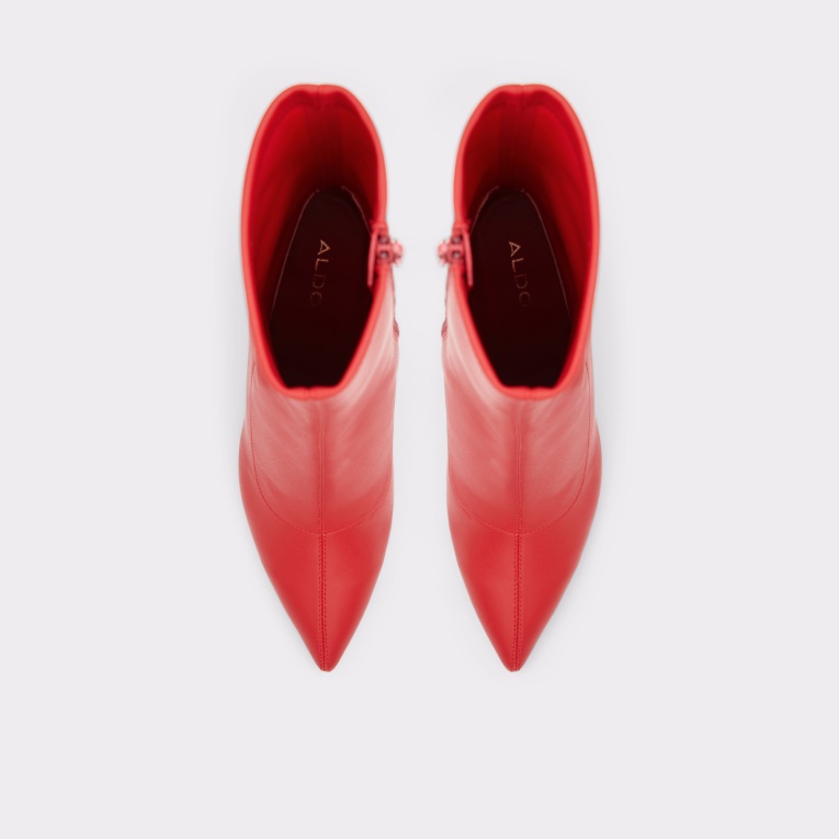 Botín Catya Rojo De Moda De Aldo