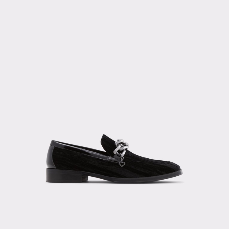 Aldo Fashion Celebrio Negro Textil Terciopelo