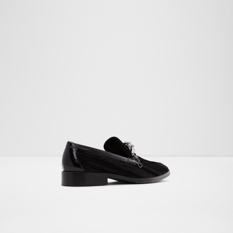 Aldo Fashion Celebrio Negro Textil Terciopelo