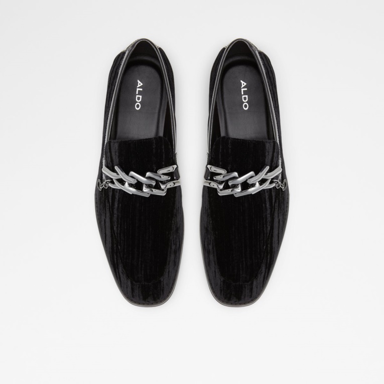 Aldo Fashion Celebrio Negro Textil Terciopelo