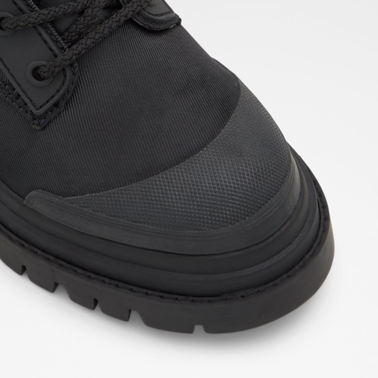 Aldo Se Agotó Botas Charline Combat Suela Dentada Negras Moda