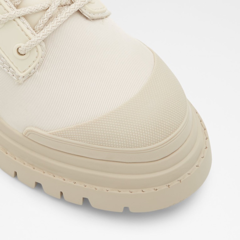 Moda Aldo Charline Combat Bota Lug Suela Blanco