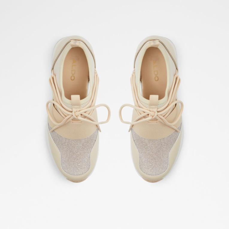 Moda Beige Medio Bajo Stock Chiara Zapatillas Cuña Aldo