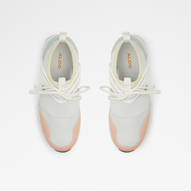 Moda Aldo Pastel Multi Chiara Zapatilla De Deporte Tacón De Cuña