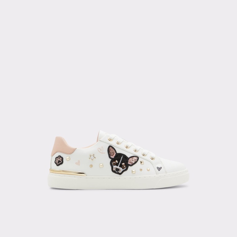 Chicou Zapatillas Bajas Suela De Copa Moda Blanco Aldo