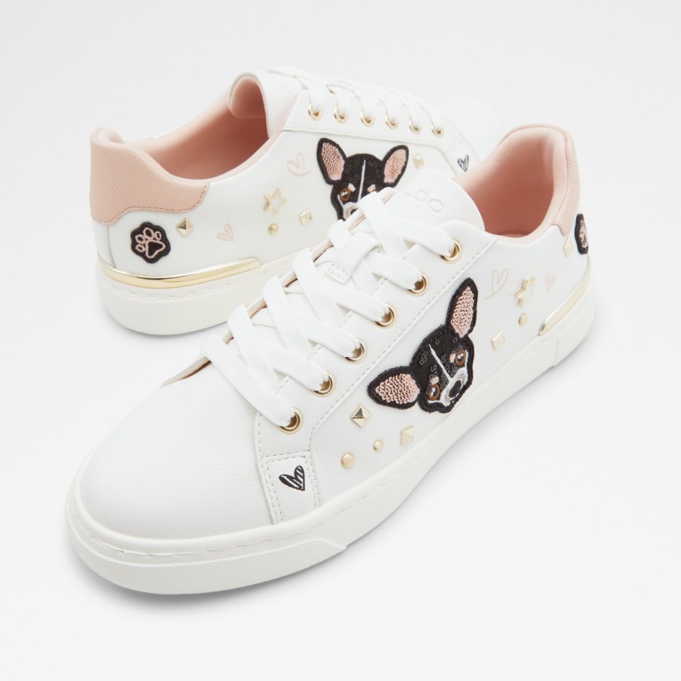 Blanco Aldo Fashion Chicou Zapatillas Bajas Suela De Copa