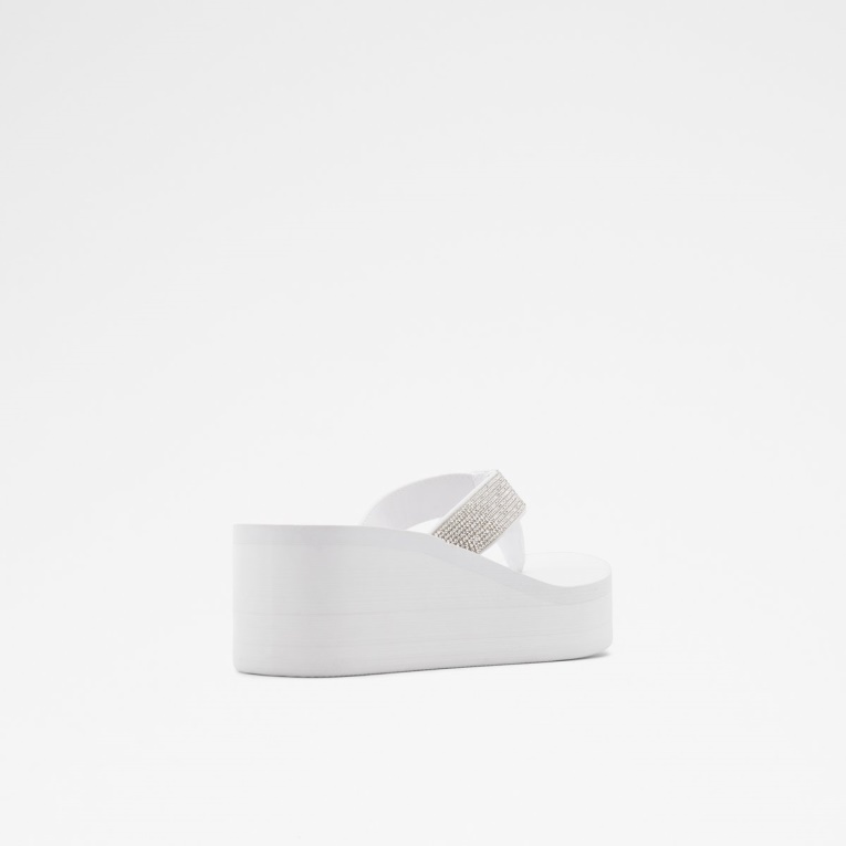 Aldo Chima Chanclas Blanco Moda
