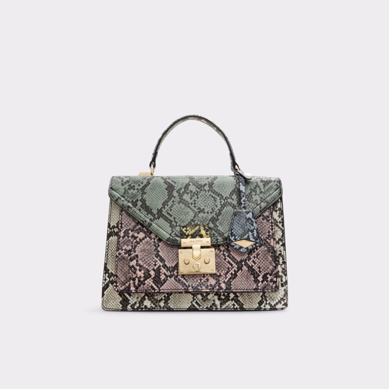 Bolso Aldo Fashion Clairleiaa Con Asa En La Parte Superior Multicolor Pastel