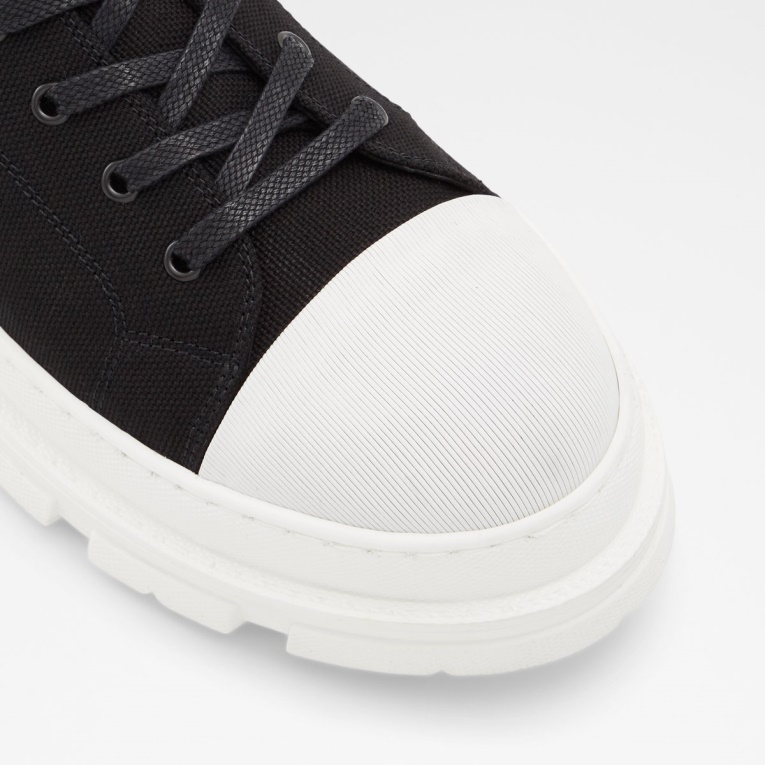 Botines Con Cordones Aldo Clubb Negros