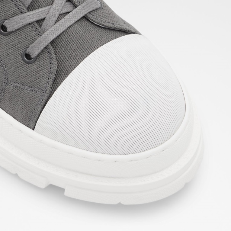 Botín Con Cordones Clubb Gris Aldo De Moda