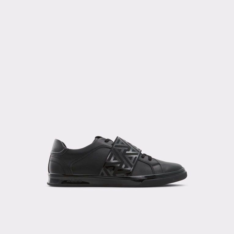 Aldo Fashion Coppio Low Top Sneakers Negro Sintético Liso