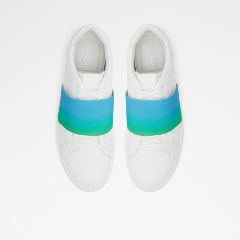 Zapatilla De Caña Baja Coppio De Moda Lisa Blanca Sintética De Aldo