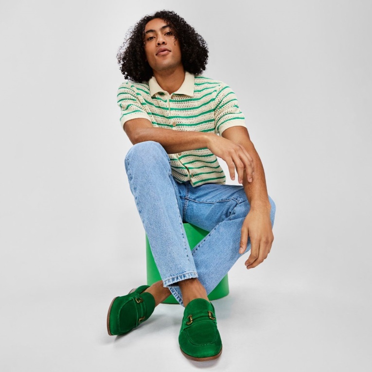 Mocasines Verdes De Moda Aldo Corsa