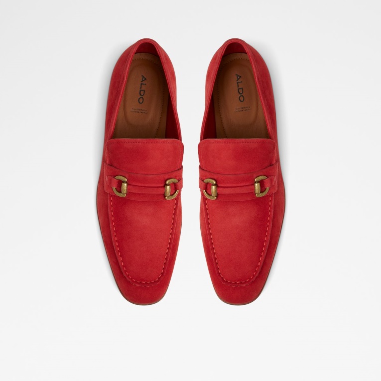 Mocasín Corsa Rojo Brillante De Moda Aldo