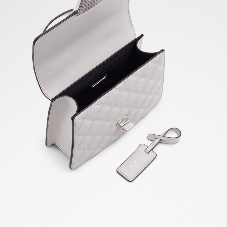 Bolso Aldo De Algodón Con Asa Superior De Moda Gris