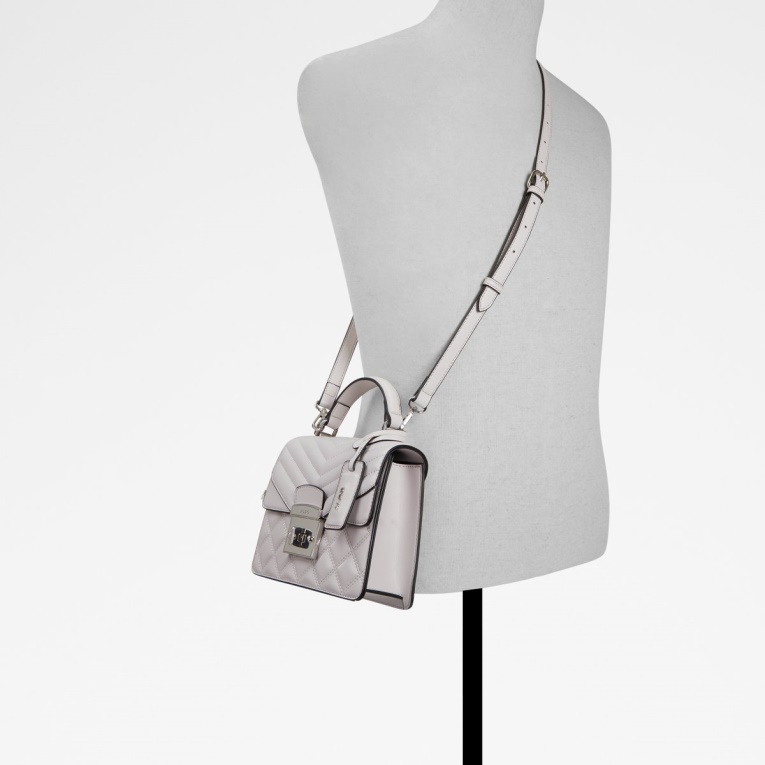 Bolso Aldo De Algodón Con Asa Superior De Moda Gris