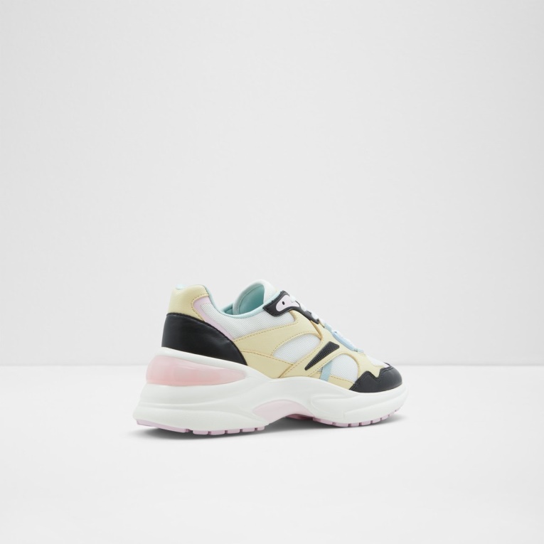 Aldo Createv2 Cuña Zapatilla De Deporte Jogger Suela Pastel Multi Moda
