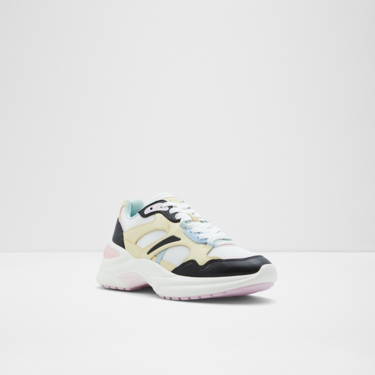 Aldo Createv2 Cuña Zapatilla De Deporte Jogger Suela Pastel Multi Moda