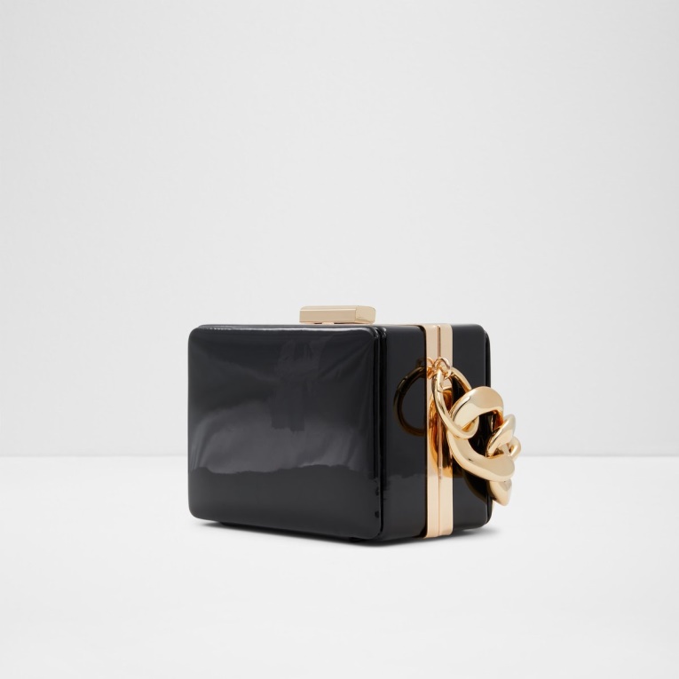 Cubetta Box Clutch Negro Moda Aldo