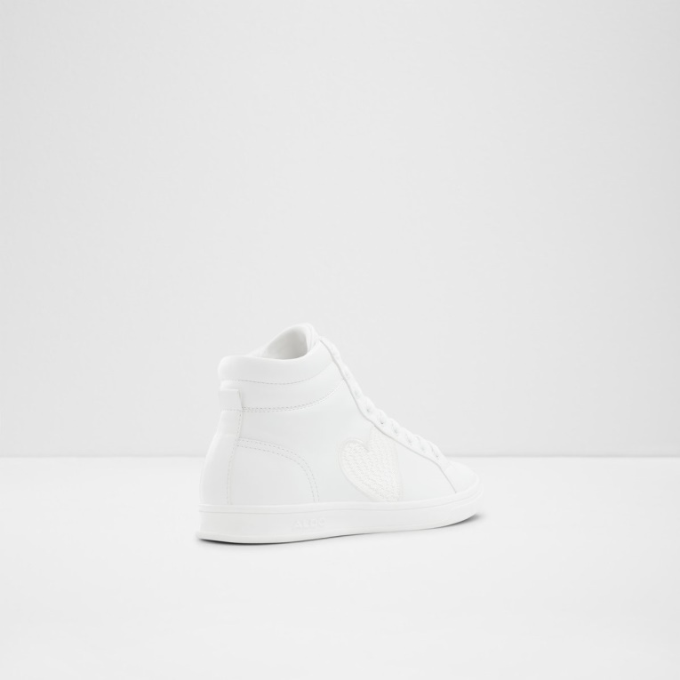 Zapatilla Alta Cupido Blanca De Moda Aldo