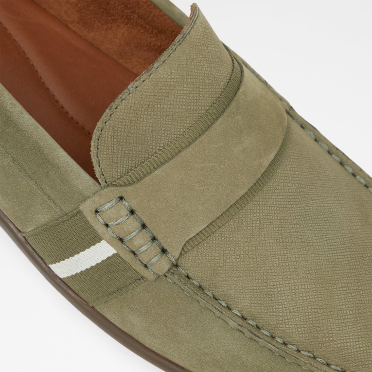 Aldo Moda Damianflex Zapato De Conducción Verde Medio