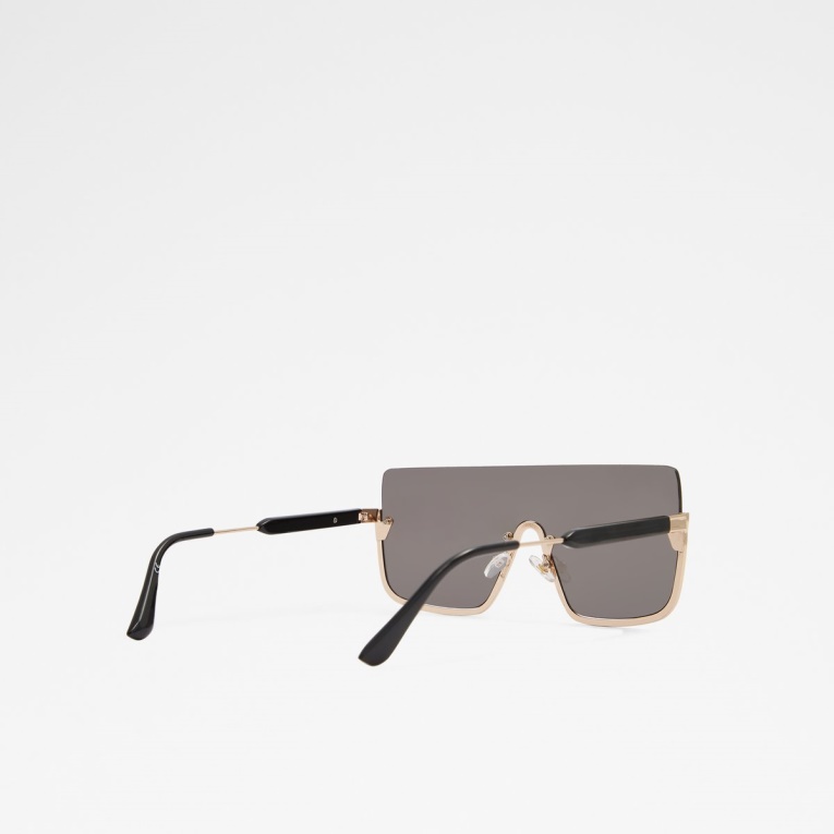 Negro-dorado Multi Danet Shield Gafas De Sol Moda Aldo