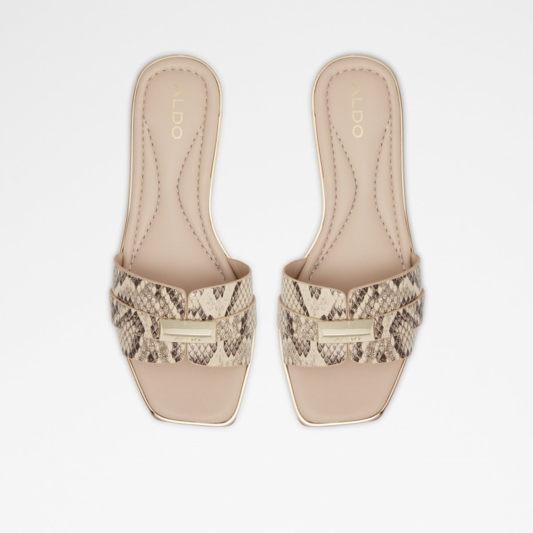 Sandalia Darine Chanclas Moda Aldo Natural