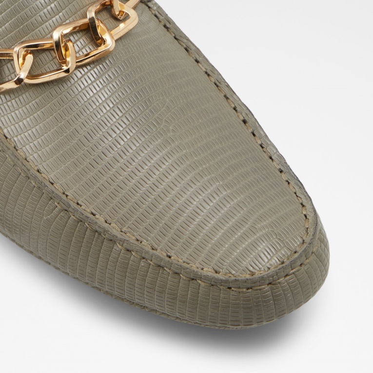 Verde Claro Moda Aldo Davinch Zapato De Conducción