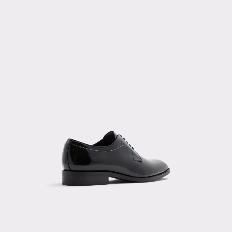 Derreck Cuero Negro Brillo Moda Aldo