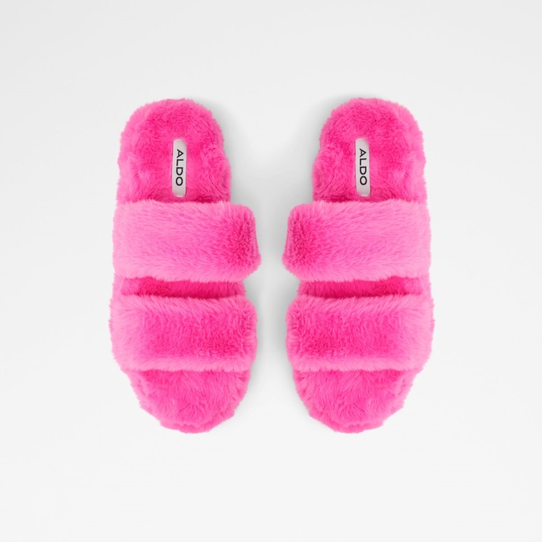 Sandalia Plana De Moda Fucsia Aldo Devaessi