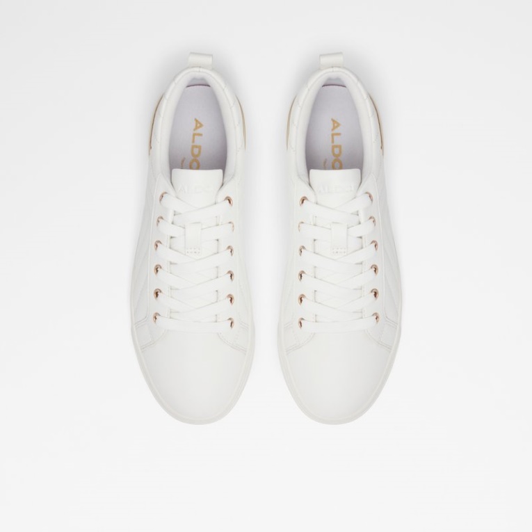 Dilathielle Moda Blanco Sintético Acolchado Aldo